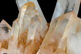 Tangerine Quartz Crystal Cluster - Madagascar #112815-5